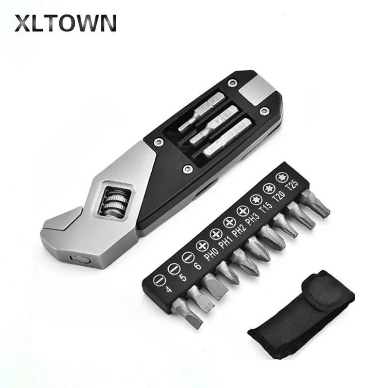 XLTOWN шестигранный ключ складной регулируемый многофункциональный шуруповерт