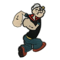 custom cartoon character embroidery patch iron on sew custom embroidered badge for promoting giveaway gift factory oem service