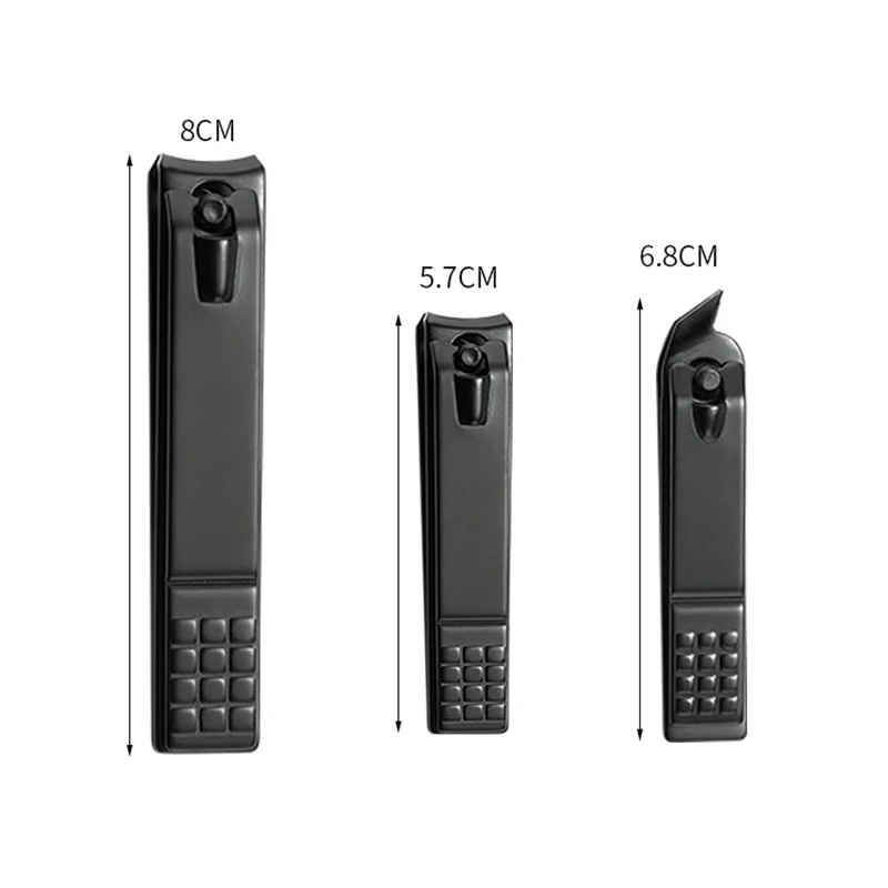 Машинка для стрижки ногтей профессиональный триммер из нержавеющей стали 3 вида