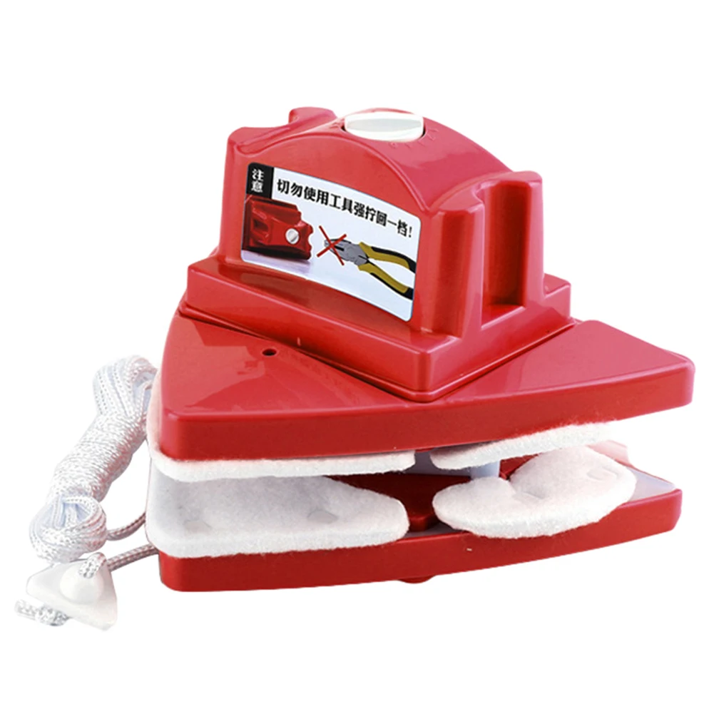 Двусторонняя щетка для чистки высоких окон устройство удаления пыли с