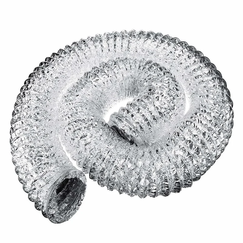 3 м Длина 100 мм/4 дюйма свежий воздух Системы гибкий Алюминий выхлопной