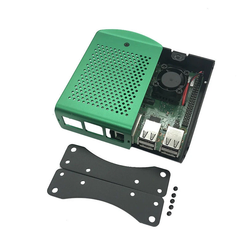 Корпус S ROBOT Raspberry Pi 3 белый зеленый черный металлический корпус для Модель B