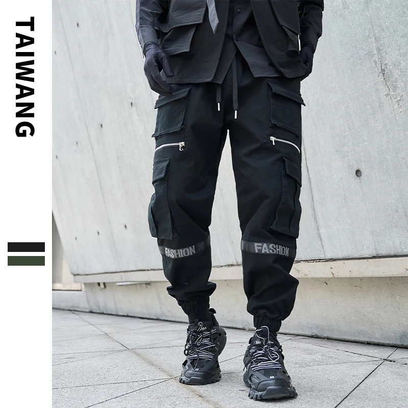 

Cargo pants men trousers casual pants Hip hop street joggers fashion Punk style trousers