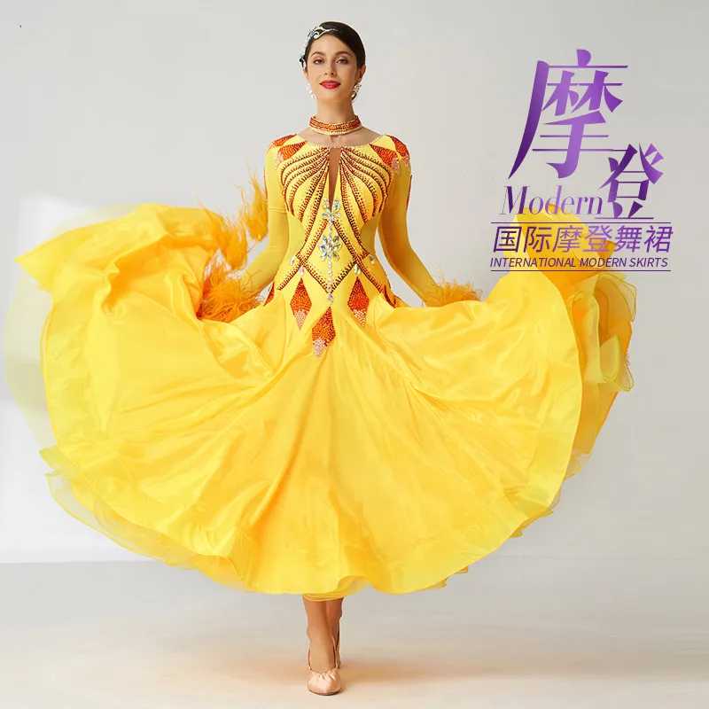 News ballroom dress standard clothes for ballroom dancing ballroom dance competition dresses-B-2084