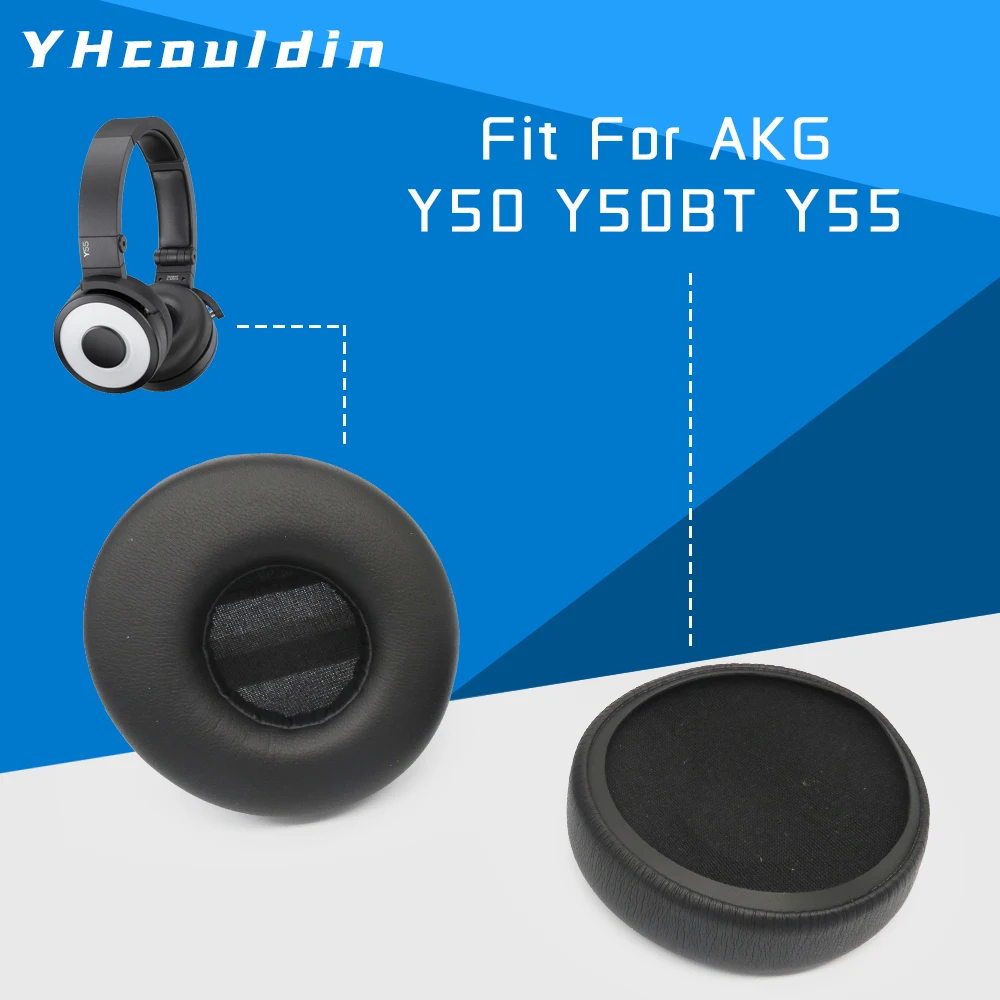 

YHcouldin Earpads For AKG Y50 Y50BT Y55 Ear pads Covers Headphone Replacement