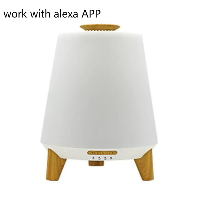 GRTCO увлажнитель воздуха масло Арома диффузор работать с Amazon Alexa интеллектуальное приложение или Bluetooth с музыкальным динамиком ночные светильники - Цвет: work with app