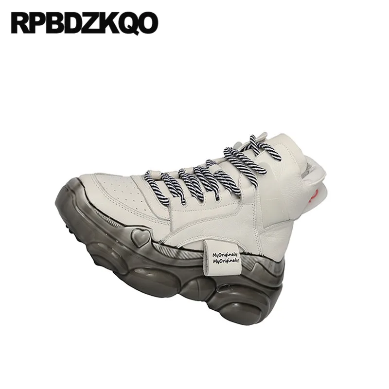 Туфли на высоком каблуке Маффин платформе с толстой мягкой подошвой из