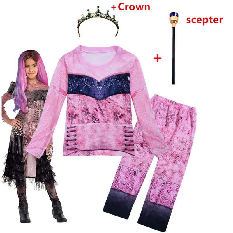 Розовые Костюмы Одри костюмы на Хэллоуин для детей маскарадный костюм вечеринки