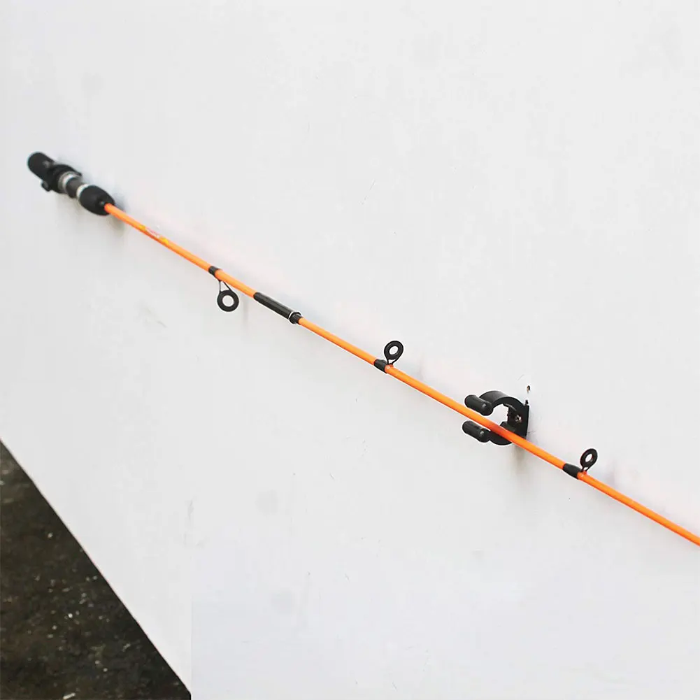 20Pc Fishing Rod Holder Stand Pole Storage Rack Tip Clamps Holder Clips Plastic Club Clip Pool Cues Exhibition Clip Fishing Tool