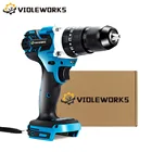 Беспроводная ударная дрель 3 в 1, 13 мм, 20 + 3