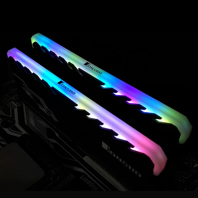 2 шт. Jonsbo памяти охлаждения жилет радиатор оболочки RGB светодиодный 256