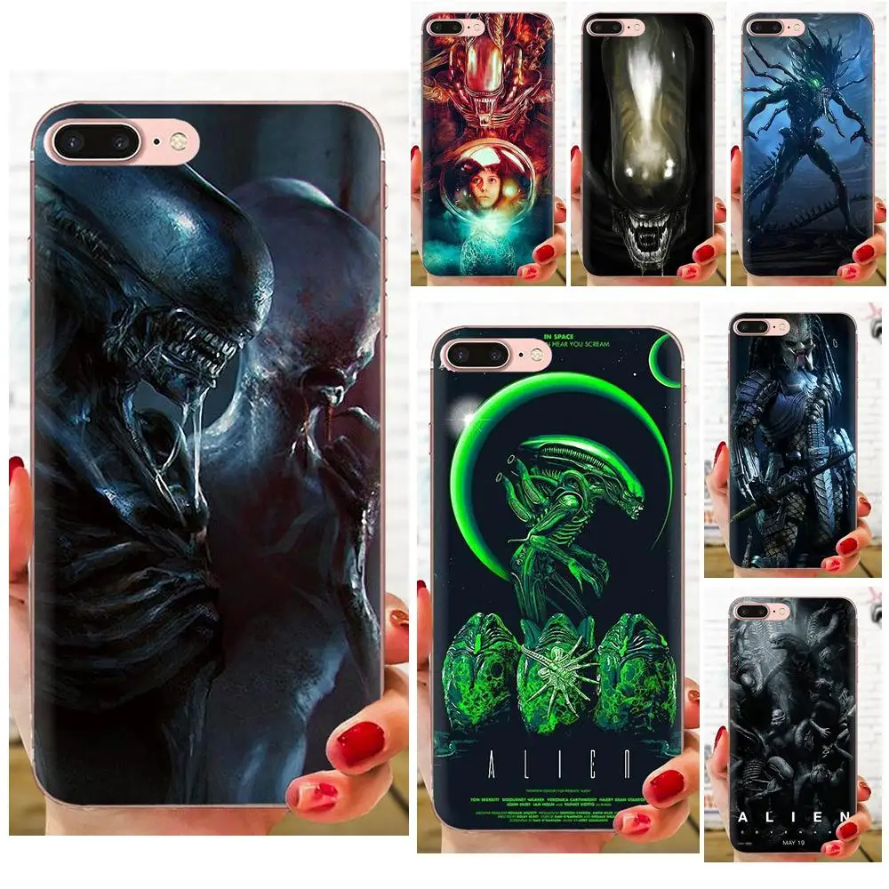 Мягкий модный чехол для телефона huawei Honor mate 7 7A 8 9 10 20 V8 V9 V10 G Lite Play Mini Pro P Smart Xenomorph