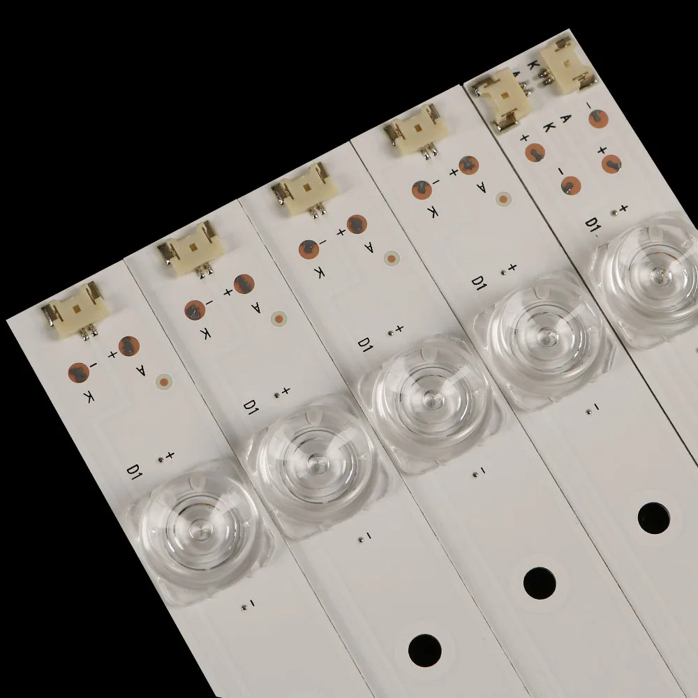 5 шт. Светодиодная лента для подсветки 10 ламп для Haier 42 'TV LED 42D1 0A LED 42D10B-ZC14DFG-01 10S1P 5S2P LE42AL88R81A2 LE42U6500TF 42FX10S