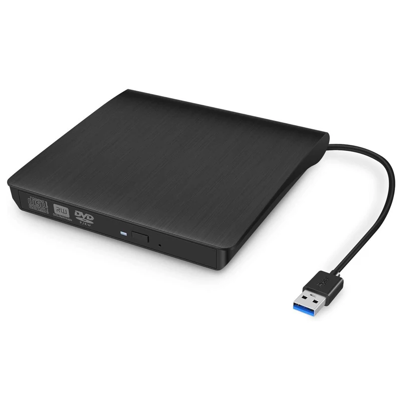 Чехол для оптического привода, тонкий внешний корпус USB 3,0 для DVD SATA к USB CD ROM, чехол для ноутбука, USB к SSD Caddy 9,5 мм 12,7 мм от AliExpress WW
