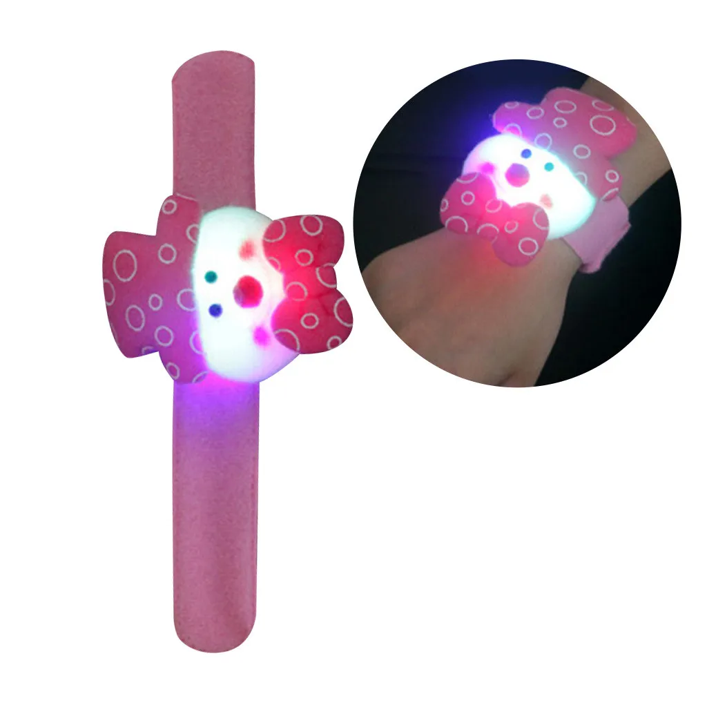 Рождественский браслет детский мягкий круглый подарок на запястье игрушки для