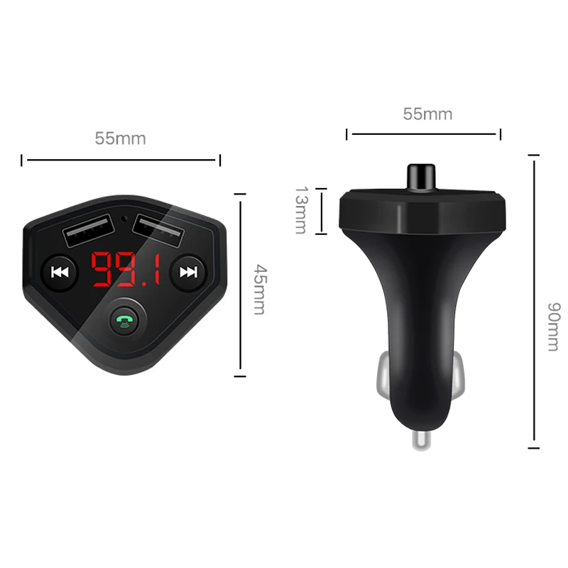 Прикуриватель навигация fm передатчик Автомобильный MP3 плеер Bluetooth hands free приемник