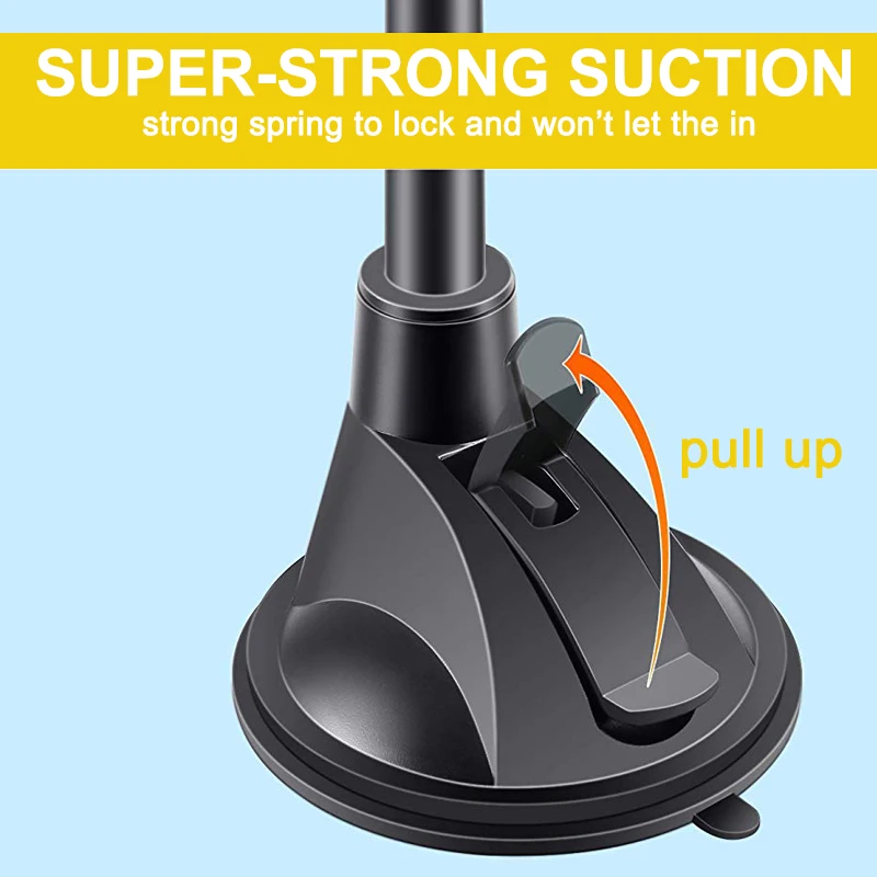 Universal Magnetic Car Phone Holder Long Arm Car Dashboard Phone Stand Strong Magnet Car Cellphone Holder For iPhone 8 X/7 plus