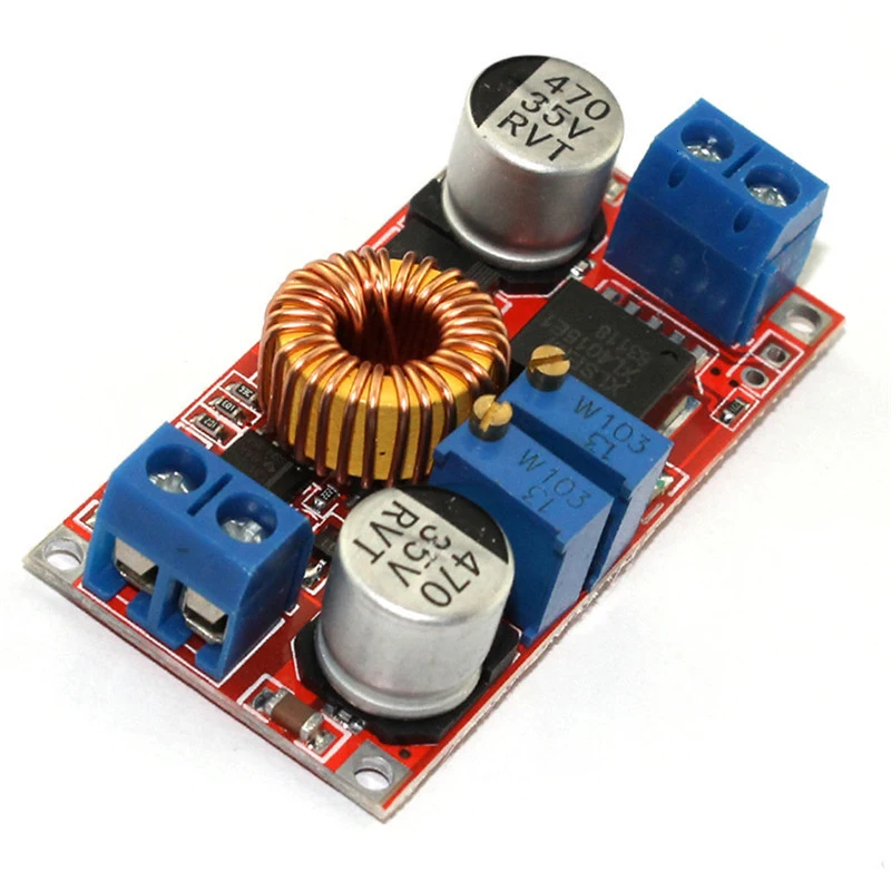 

Original XL4015 E1 5A DC to DC CC CV Lithium Battery Step down Charging Board Led Power Converter Lithium Charger Module