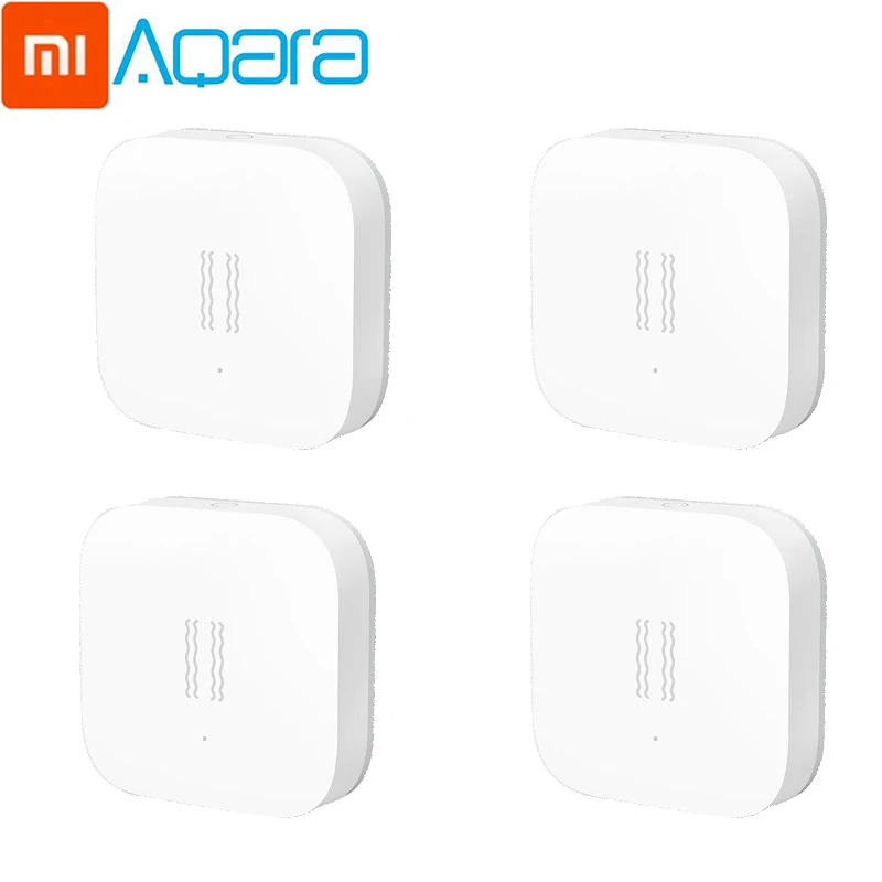 Xiao mi aqara умный датчик вибрации Zigbee датчик удара движения датчик обнаружения сигнализации монитор Встроенный гироскоп для домашней безопасности mi Home