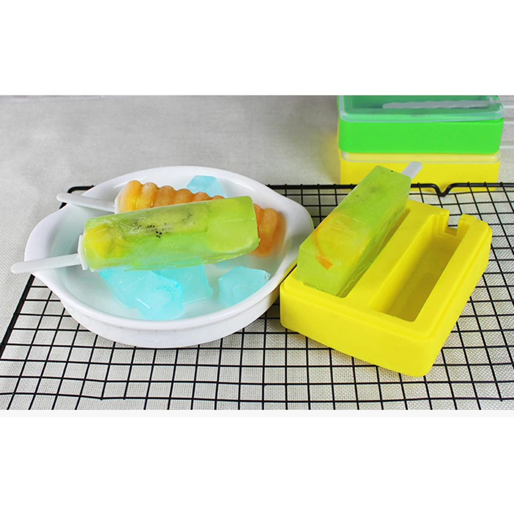 Новые силиконовые формы для мороженого DIY детские летние креативные кубики с 2