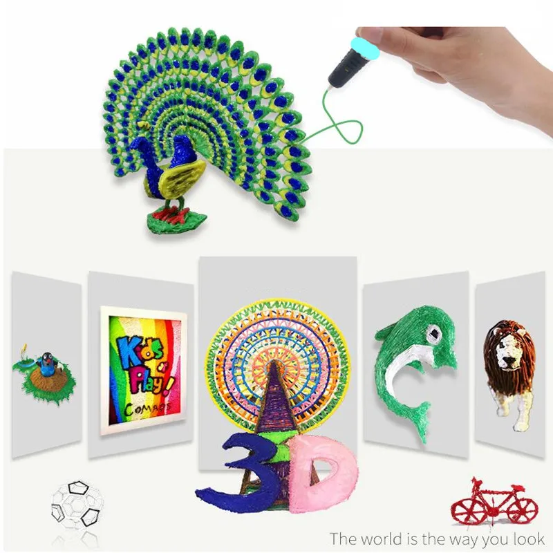 Ручка для рисования 3D DIY ручка 3d печати креативный инструмент детей ручки