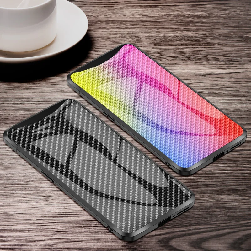 Чехол TeppKa для OPPO Find X чехол из углеродного волокна текстура стекла гибридный