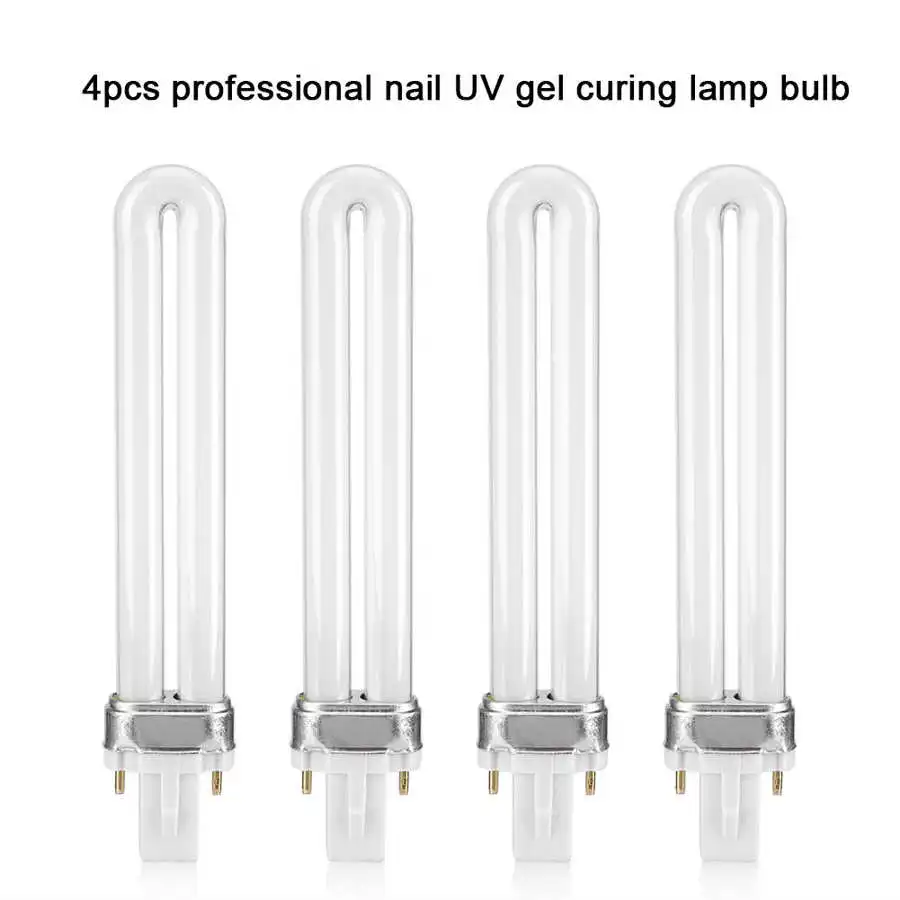 Лампа для ногтей 4 шт./компл. маникюрная УФ-лампа сушки лампа гель-лака