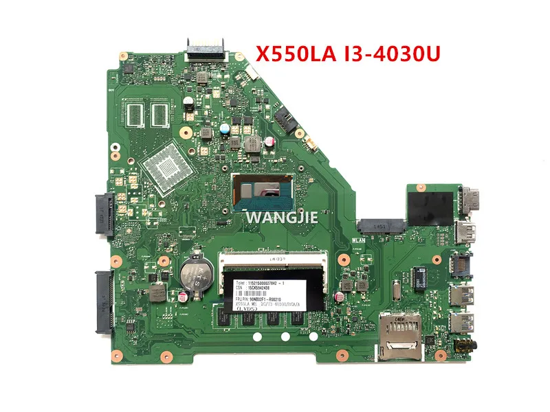 Для ASUS X550LA X550LD X550 Материнская плата ноутбука rev.2.0 i3-4030U on-board 90NB02F1 100% рабочий |