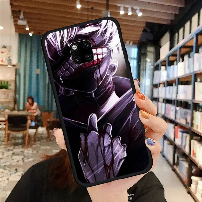

Tokyo Ghouls Phone Case For Huawei Mate 9 10 20 Pro lite 20x nova 3e P10 plus P20 Pro Honor10 lite