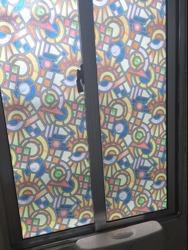 Пленка для стекол цветная самоклеящаяся матовая|Декоративные пленки| |