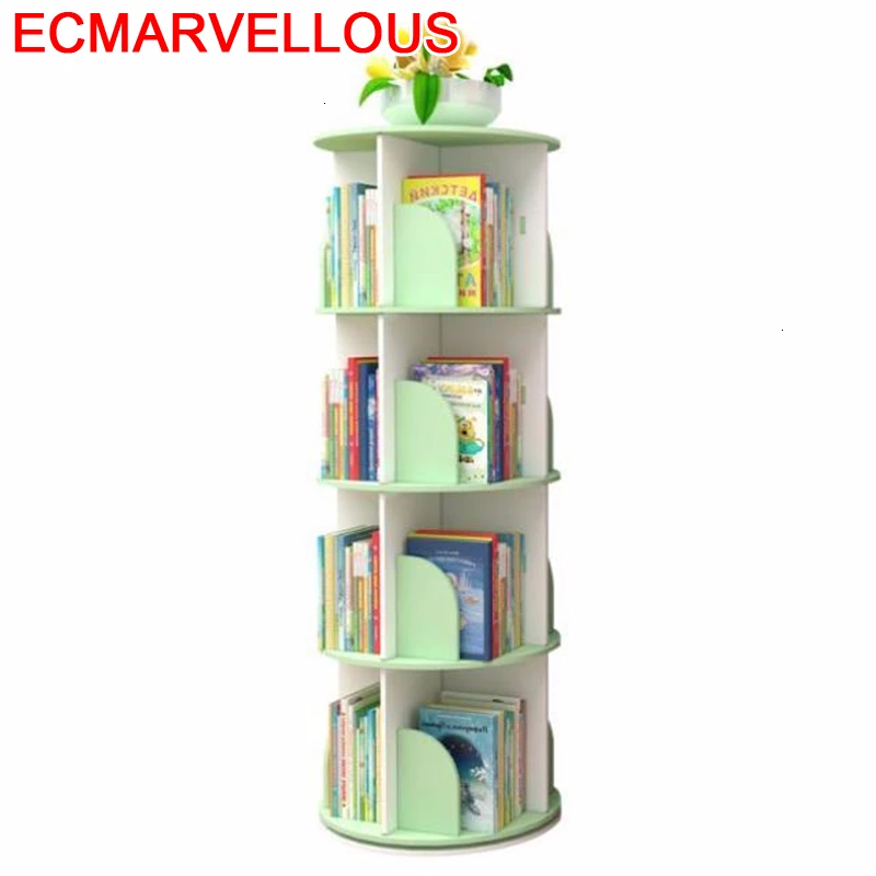 Полка деревянная вращающаяся полка-книжка для дома полка книг |