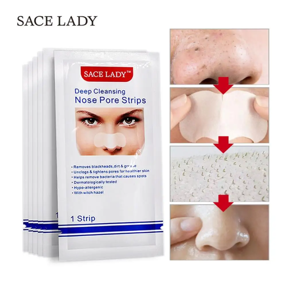 Горячая продажа полоски для носа глубокая очищающая черные точки удаления