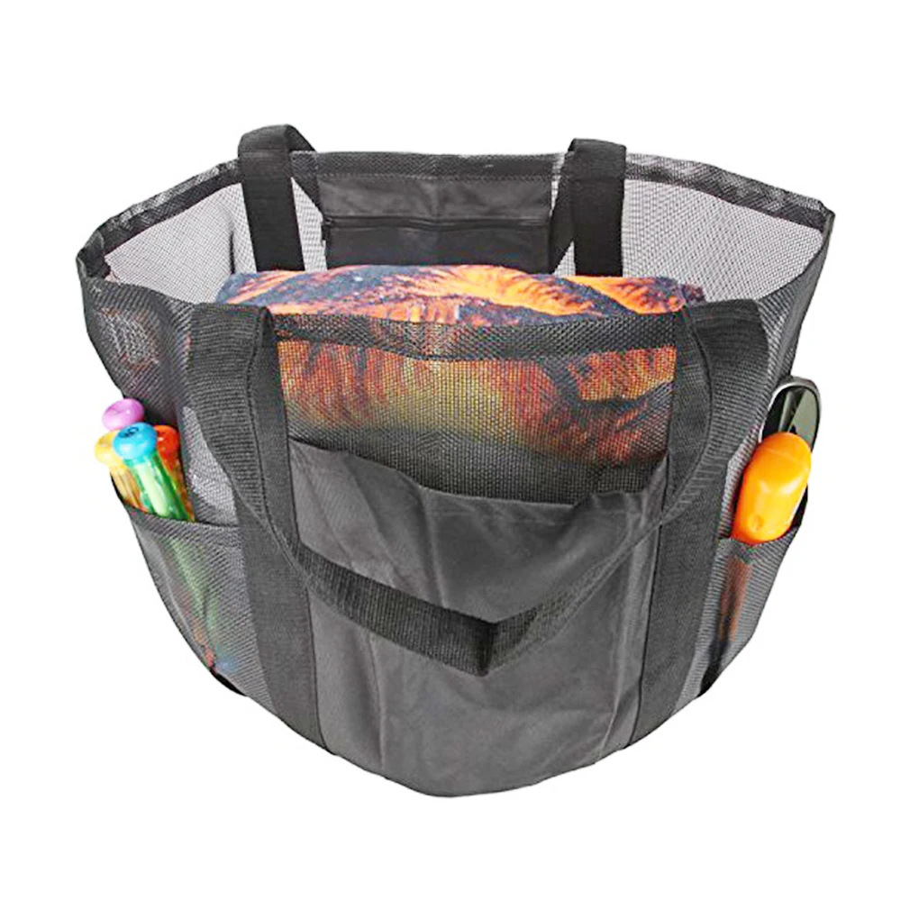 

Beach Storage Bag Outdoor Swimming Beach Walking Toiletry Toys Slippers Large Capacity Storage Pouch Handbag