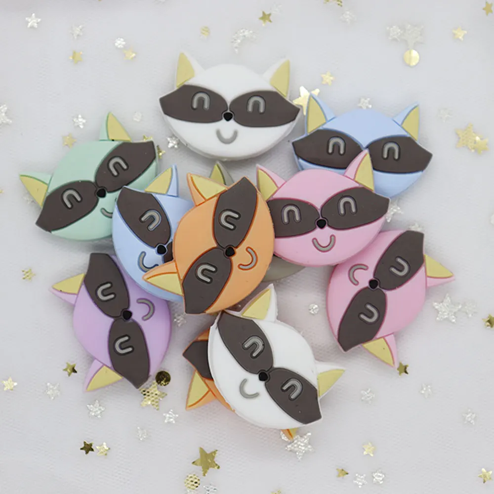 5 шт. силиконовые бусины для прорезывания зубов 2 7 см|Детские прорезыватели| |