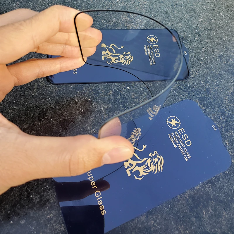 Najtaniej 25 Sztuk ESD Antystatyczne Szkło Hartowane Screen Protector Dla IPHONE 14 13 12 11 Pro Max 11 XR XS MAX SE2 6S 7 8 Plus Anty Kurz