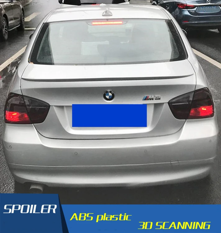 Для BMW E90 спойлер Высокое качество ABS из материала для 320i 320li 325li 328i E90Spoiler|spoiler for