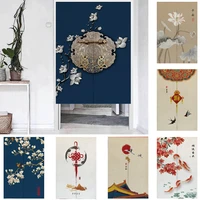 chinese door curtain fengshui lucky fortune for kitchen bedroom restaurant home entrance doorway partition hanging curtains