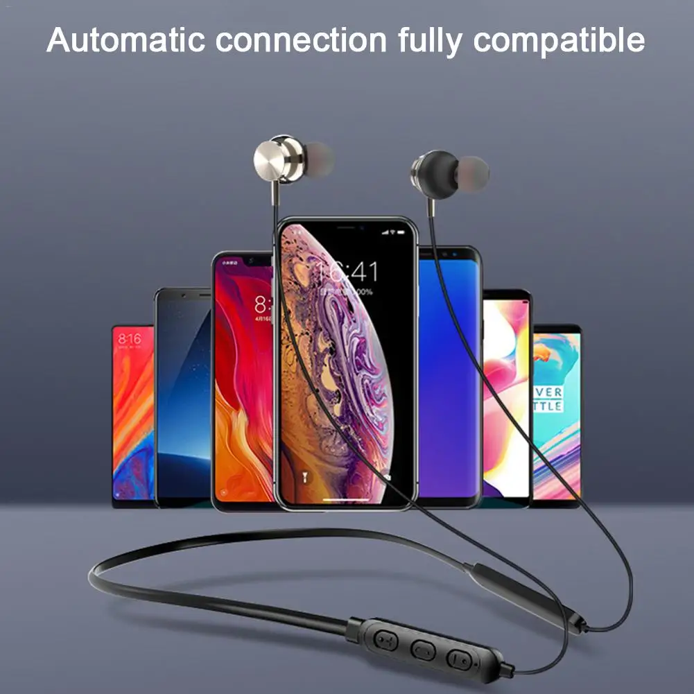 Bluetooth гарнитура с креплением на шею 5 0|Наушники и гарнитуры| |