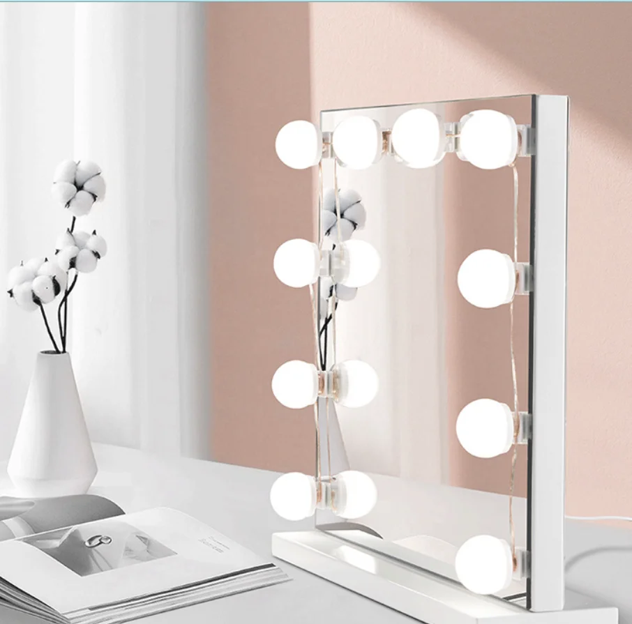 Светодиодная лампа для зеркала макияжа декоративный светильник спальни