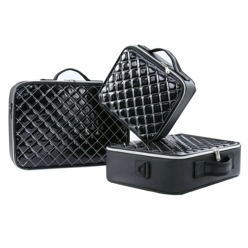 Профессиональная большая косметичка 1 шт. чехол на молнии органайзер с ручкой для