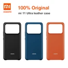 Оригинальный кожаный защитный чехол для Xiaomi MI 11 Ultra, жесткий чехол с тонким прикосновением для Xiaomi Mi 11 Ultra m11 Ultra