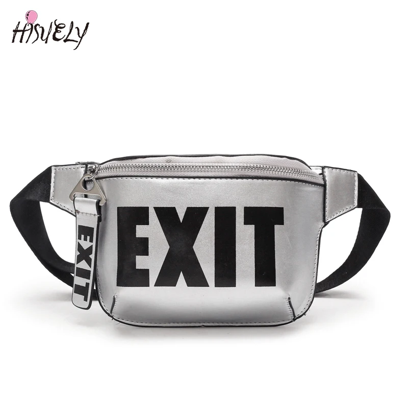 Поясная Сумка из искусственной кожи для женщин забавные дамские сумочки с