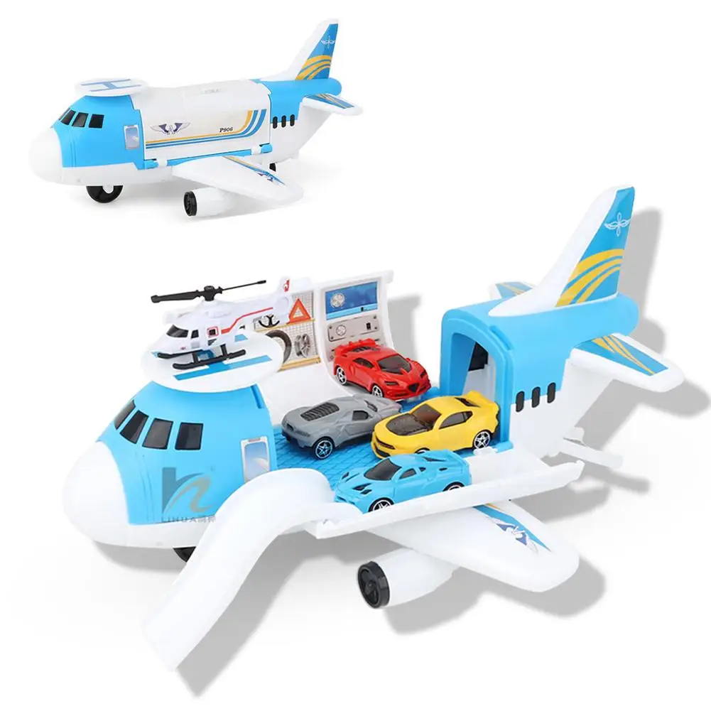 

Simulation Track Inertia Children's Toy Aircraft Large Size Passenger Plane Kids Airliner Toy Storage Alloy Car Trucks Vehicles