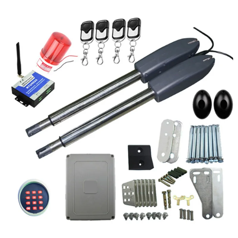 Автоматический распашных ворот открывалка для Вес до 300 кг 400 и 3 метров каждый