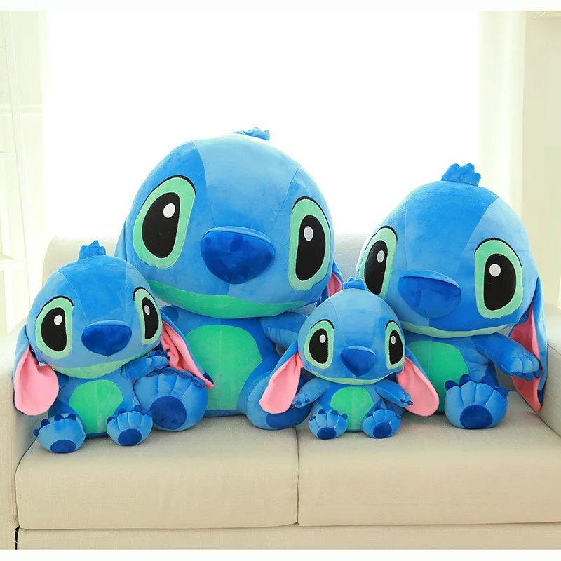 Супер мягкие межзвездные игрушки милые Стич плюшевые куклы детские подушки для