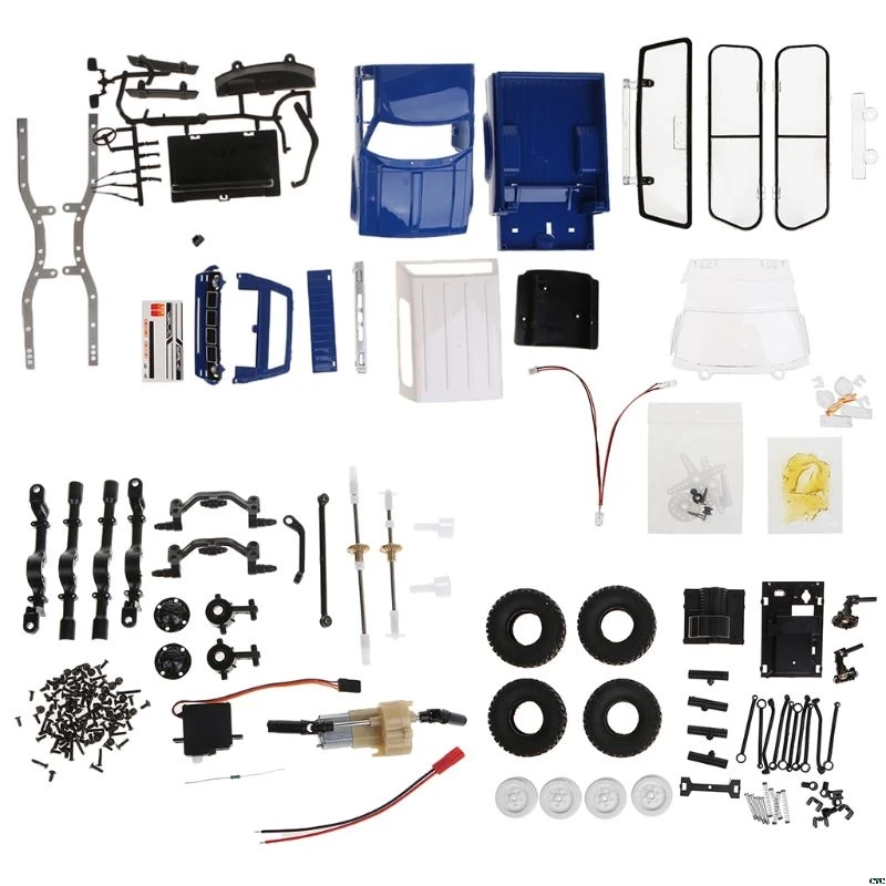 wpl c24 24g diy радиоуправляемый автомо