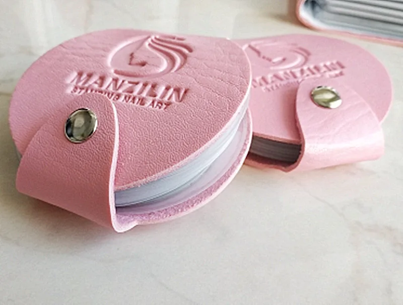 24 отделения фоточехол сумка папка штамп для ногтей шаблоны держатель трафареты