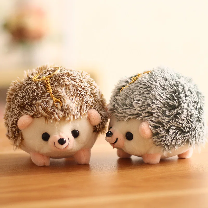 Милые Мультяшные животные плюшевые игрушки брелок для рюкзака ключей порошок