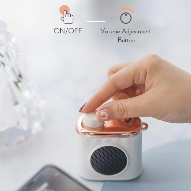 Bluetooth колонка портативная беспроводная с ремешком в стиле ретро мини портативный