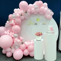 pink macaron balloons garland arch kit baby shower birthday wedding party decoration christening favors pastel balloons garland